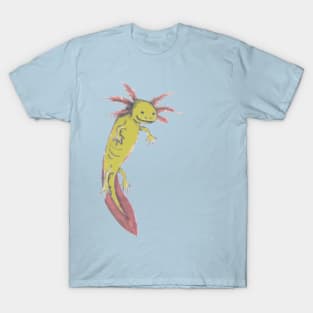 Yellow Axolotl T-Shirt